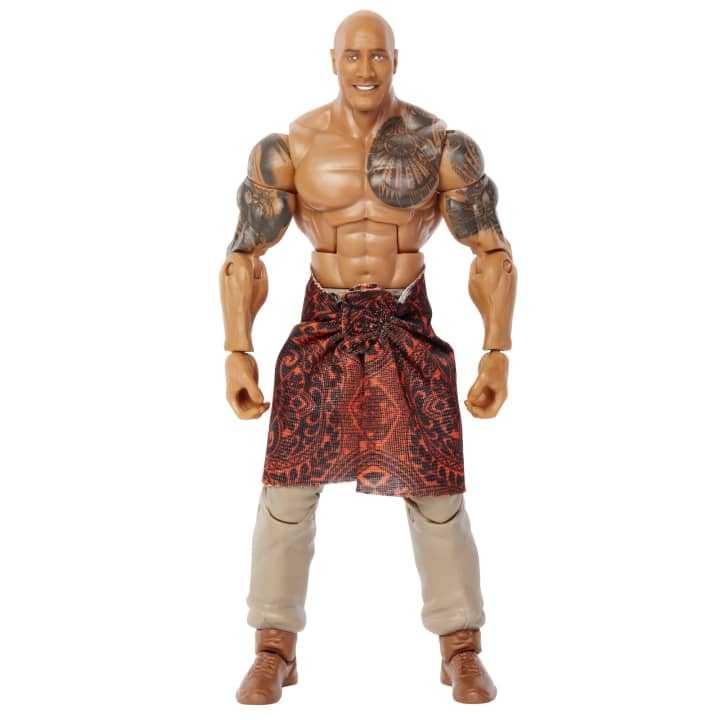 The Rock - Mattel / WWE (Elite - Hollywood Series 1) action figure collectible - Main Image 3
