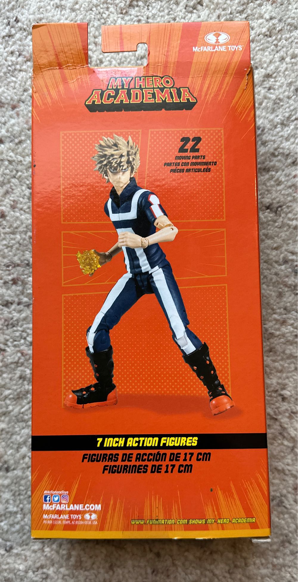 My Hero Academia - Katsuki Bakugo - McFarlane (My Hero Academia) action figure collectible [Barcode 787926108361] - Main Image 2