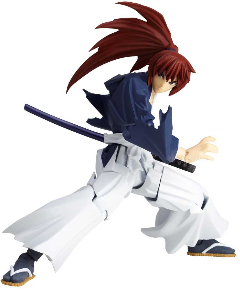 Himura Battohsai - Revoltech (Rurouni Kenshin) action figure collectible [Barcode 4537807010513] - Main Image 2
