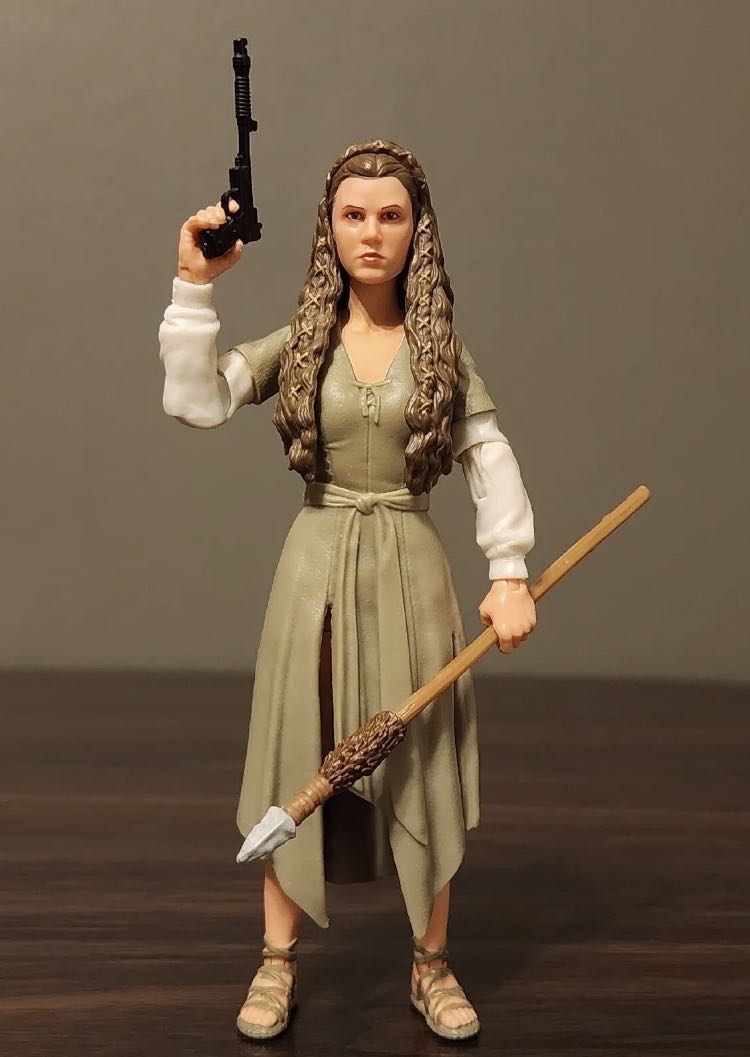 Princess Leia (Ewok Village) TBS [P4] ROTJ09 - Hasbro (Star Wars Episode VI: Return of the Jedi) action figure collectible - Main Image 3