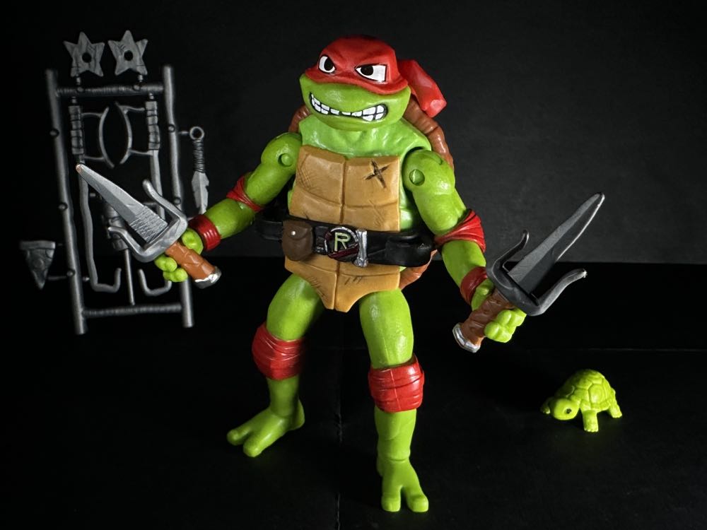 Raphael - Playmates Toys (Teenage Mutant Ninja Turtles) action figure collectible [Barcode 043377832843] - Main Image 3