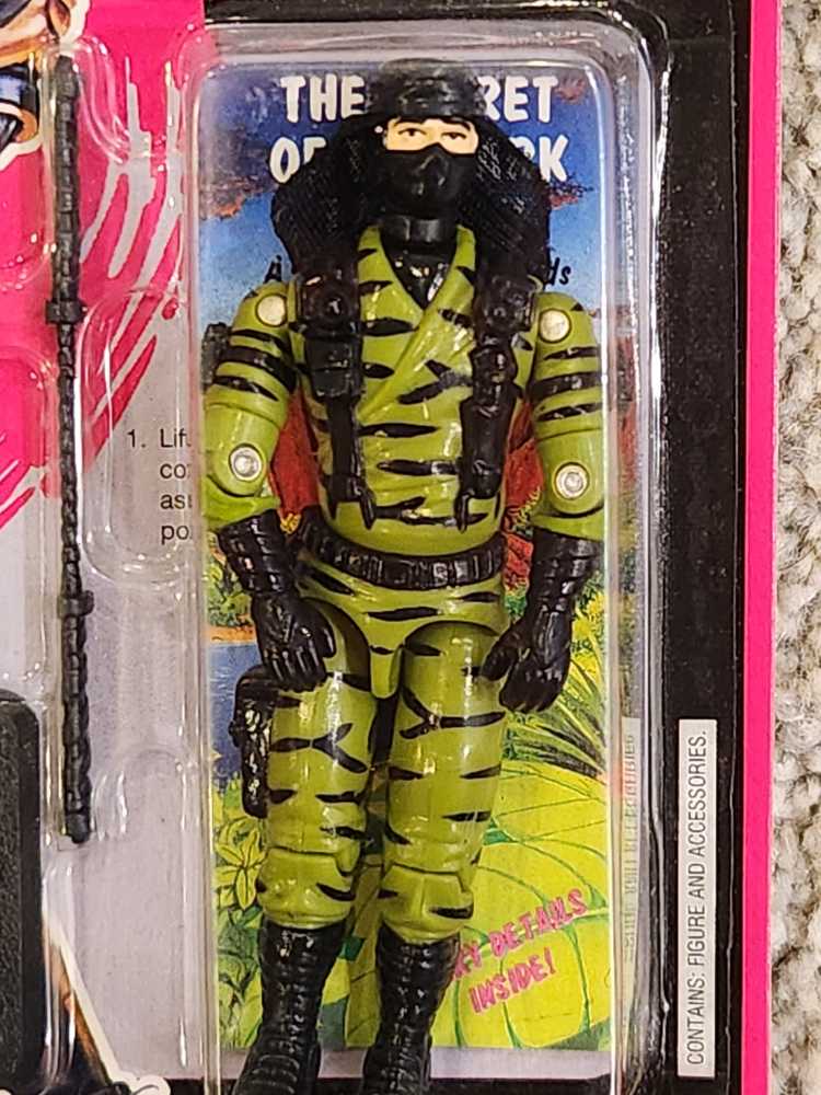 Nunchuk [v1] - Hasbro (G.I. Joe: A Real American Hero: Ninja Force) action figure collectible [Barcode 038976067338] - Main Image 3