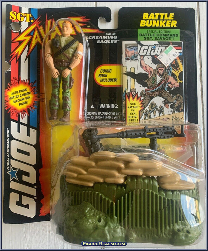 Battle Bunker - Hasbro (G.I. Joe - Sgt. Savage) action figure collectible - Main Image 1