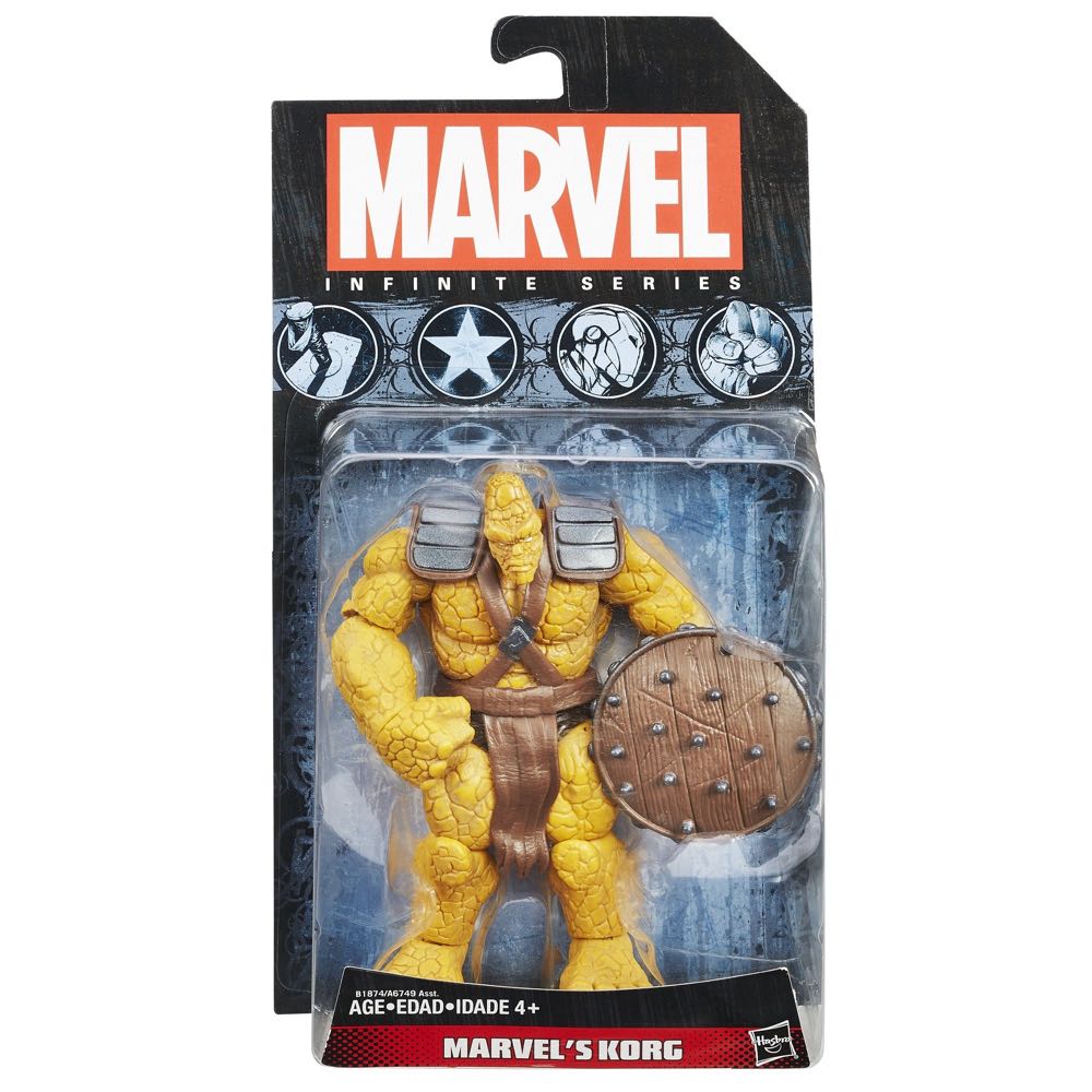Marvel: Korg - Hasbro (Marvel: Infinite Series) action figure collectible - Main Image 2