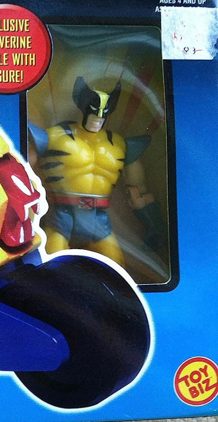 Wolverine // Wolf Cycle - Toy Biz (X-Men) action figure collectible - Main Image 2