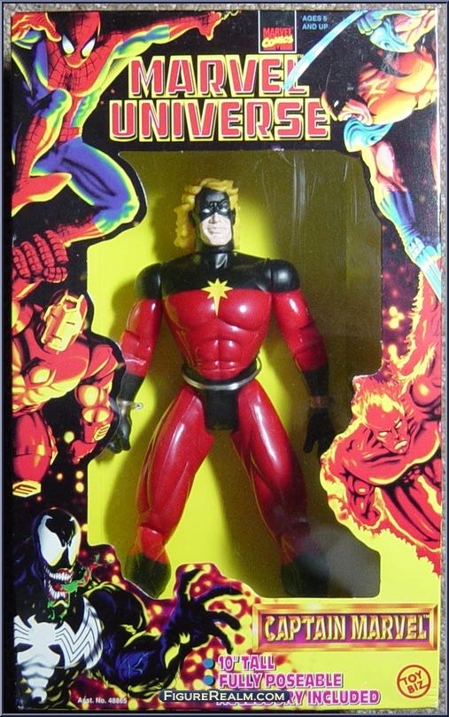 Captain Marvel - Toy Biz (Marvel Universe) action figure collectible - Main Image 2