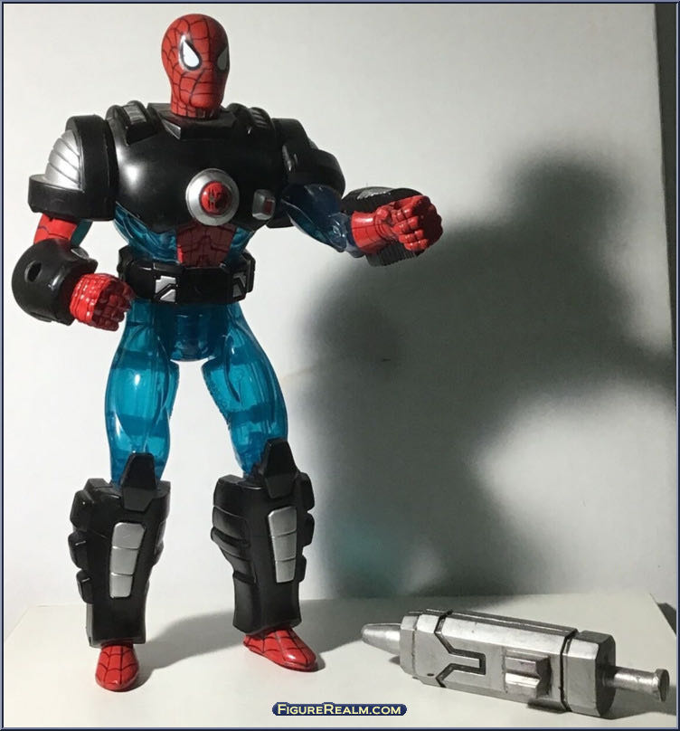 Spider-Man [War Armor] - Toy Biz (Marvel Universe) action figure collectible - Main Image 2