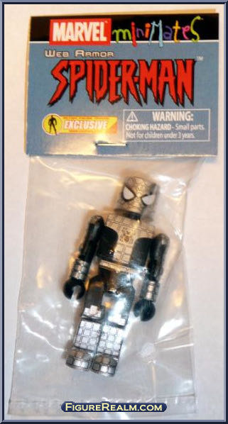 Spider-Man [Web Armor] // Venom - Diamond Select (Marvel Minimates) action figure collectible - Main Image 2