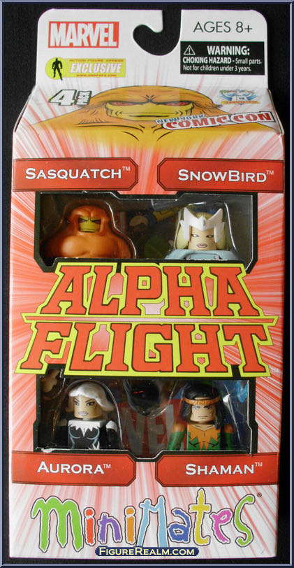 Alpha Flight [SDCC] - Diamond Select (Marvel Minimates) action figure collectible - Main Image 2