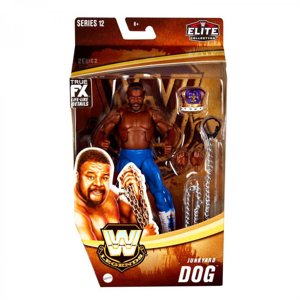 Junkyard Dog (Chase) - Mattel / WWE (Elite - Legends Series 12) action figure collectible - Main Image 1