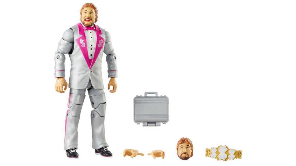 "Million Dollar Man” Ted Dibiase (Chase) - Mattel / WWE (Elite - Legends Series 9) action figure collectible - Main Image 2