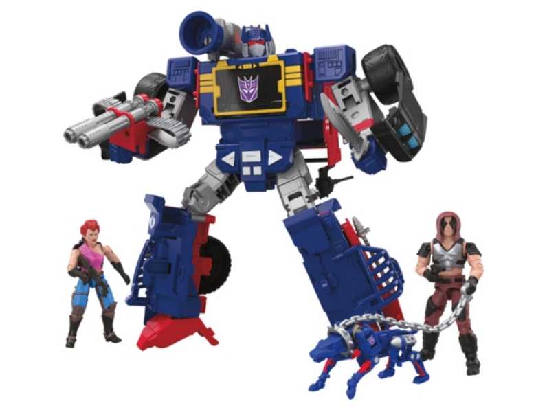 G.I. Joe/transformers Soundwave Dreadnok Thunder Machine w/ Ravage, Zartan & Zarana - Hasbro (Transformers Collaborative) action figure collectible [Barcode 5010996146649] - Main Image 2