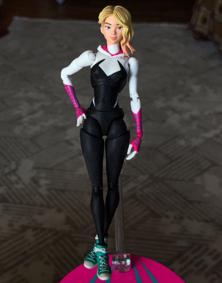 Spider-Gwen SHFiguarts Figure - Bandai (Across the Spider-Verse) action figure collectible - Main Image 3