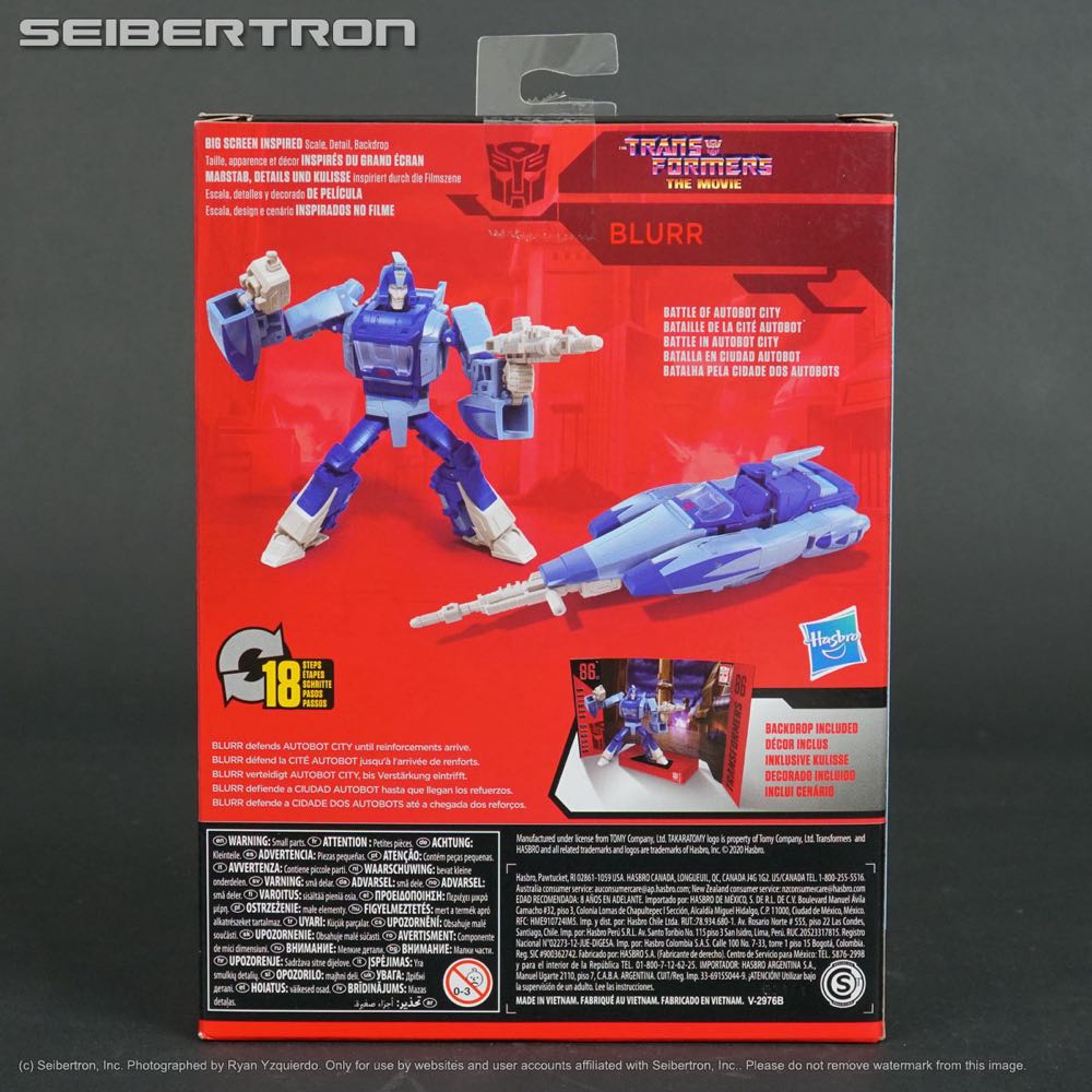 Blurr - Hasbro (Studio Series ‘86: Transformers The Movie) action figure collectible - Main Image 4