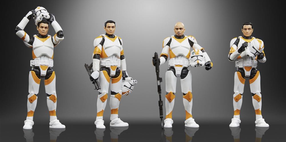 Phase II Clone Trooper (212th) 4-pack - Hasbro (Star Wars Episode III: Revenge Of The Sith) action figure collectible [Barcode 5010996101846] - Main Image 2