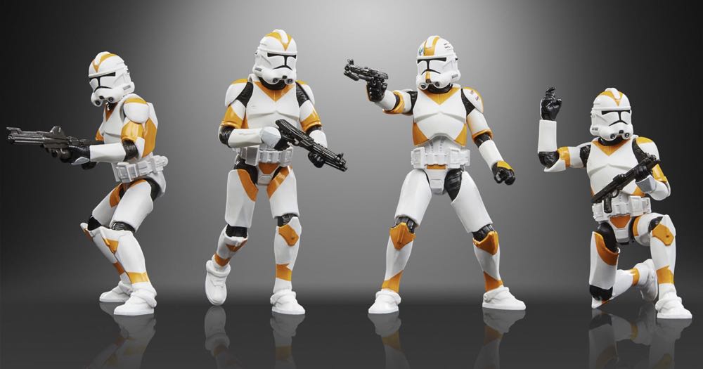 Phase II Clone Trooper (212th) 4-pack - Hasbro (Star Wars Episode III: Revenge Of The Sith) action figure collectible [Barcode 5010996101846] - Main Image 3