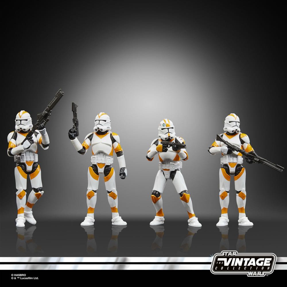 Phase II Clone Trooper (212th) 4-pack - Hasbro (Star Wars Episode III: Revenge Of The Sith) action figure collectible [Barcode 5010996101846] - Main Image 4