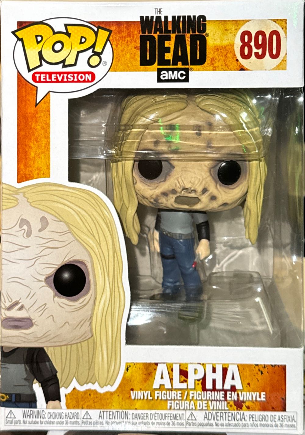 Alpha - Funko (The Walking Dead) action figure collectible [Barcode 889698435352] - Main Image 2