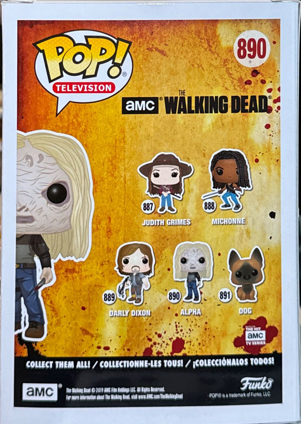 Alpha - Funko (The Walking Dead) action figure collectible [Barcode 889698435352] - Main Image 3