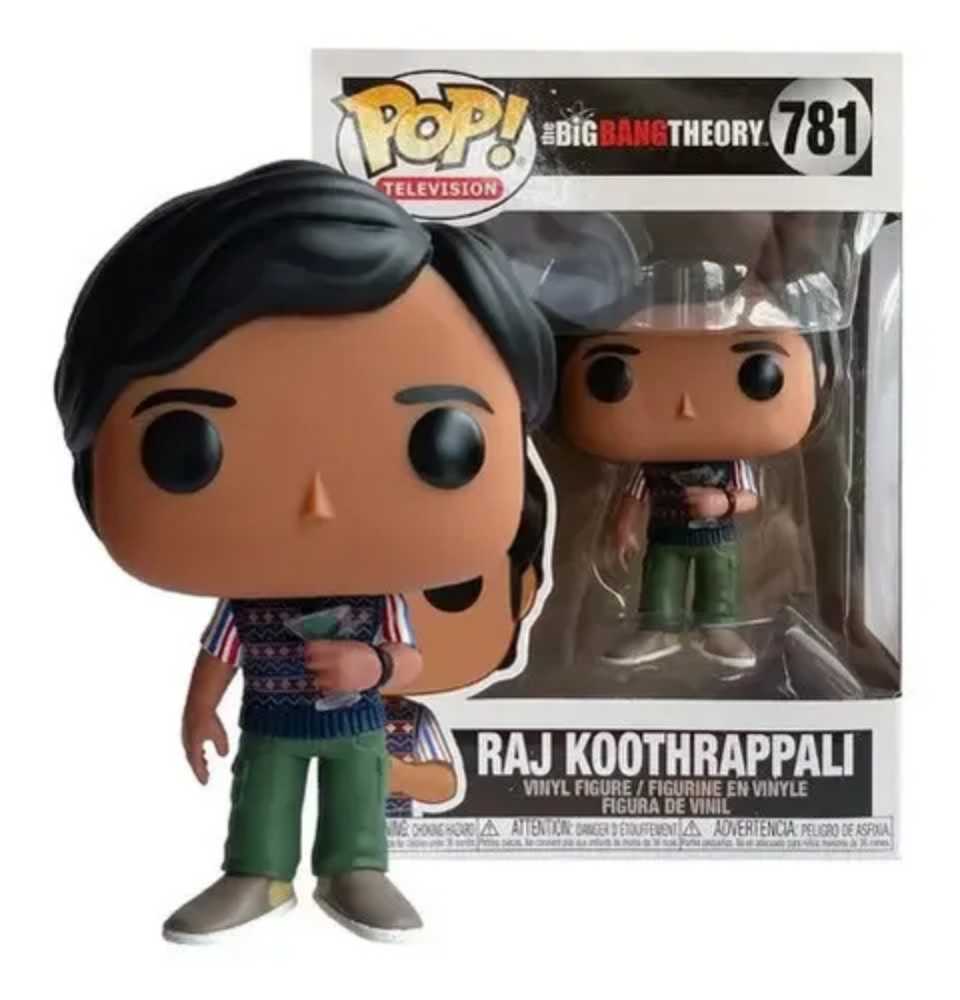 Big Bang Theory - Raj #781 - Funko Pop action figure collectible [Barcode 889698385848] - Main Image 2
