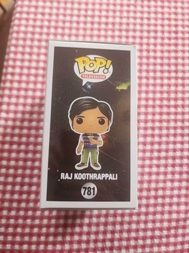 Big Bang Theory - Raj #781 - Funko Pop action figure collectible [Barcode 889698385848] - Main Image 3