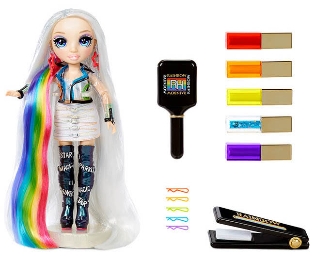 Amaya Raine Hair Studio - MGA Entertainment (Rainbow High) action figure collectible [Barcode 035051569329] - Main Image 4