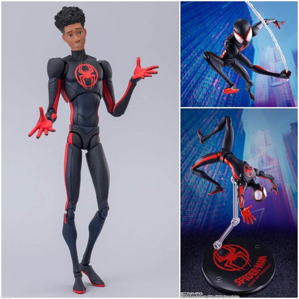 Spider-Man: ASV (Miles Morales) - Bandai (Across the Spider-Verse) action figure collectible [Barcode 4573102639899] - Main Image 2