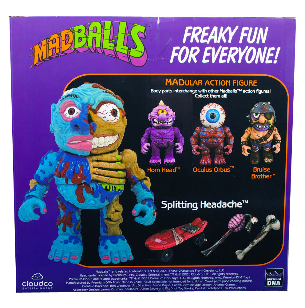 MadBalls: Splitting Headache - Premium DNA action figure collectible - Main Image 2