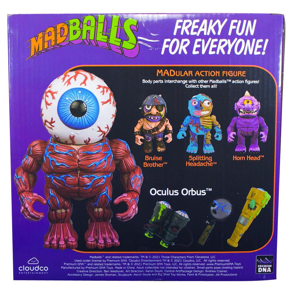MadBalls: Oculus Orbus - Premium DNA action figure collectible - Main Image 3