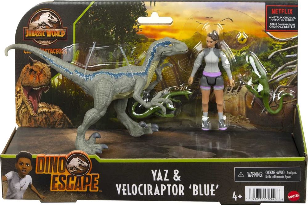 Jurassic World: Yaz - Mattel (Jurassic World: Camp Cretaceous: Dino Escape: Super Colossal) action figure collectible - Main Image 2