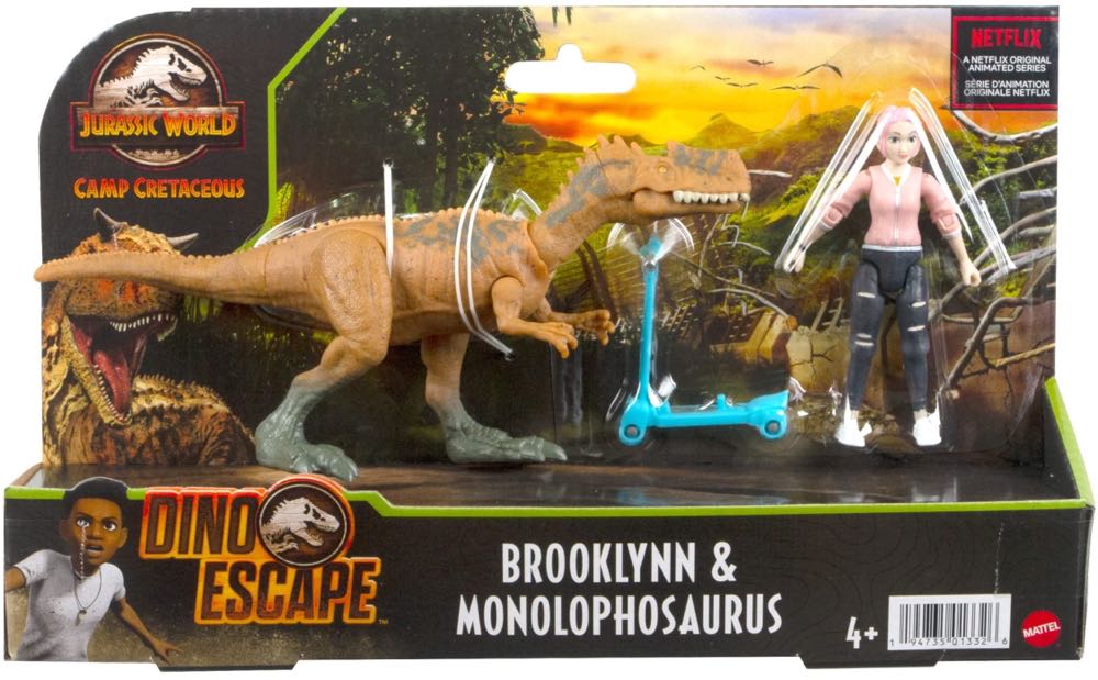 Jurassic World: Brooklynn - Mattel (Jurassic World: Camp Cretaceous: Dino Escape: Super Colossal) action figure collectible - Main Image 2