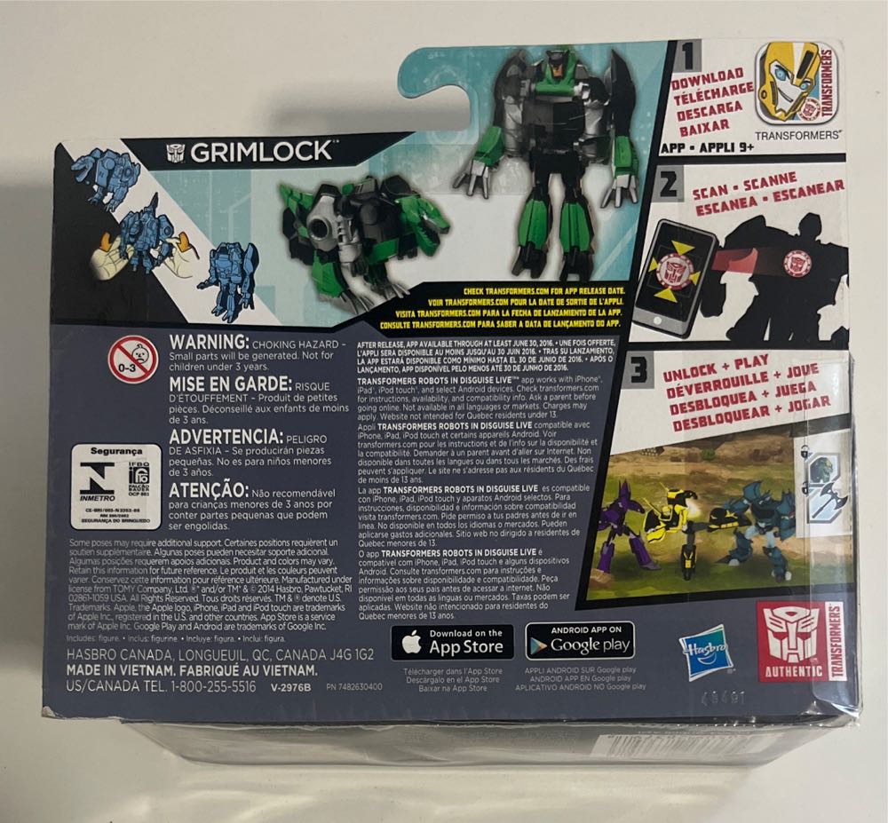 Grimlock - Hasbro (Transformers: Robots In Disguise) action figure collectible [Barcode 630509283798] - Main Image 2