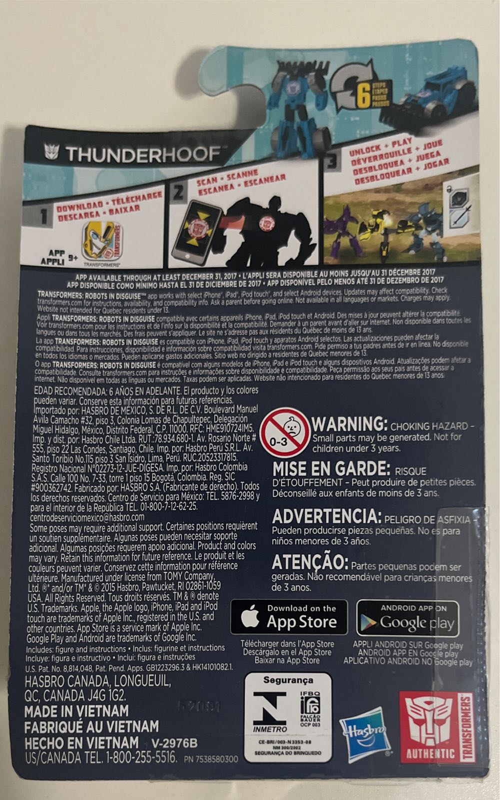 Thunderhoof - Hasbro (Transformers: Robots In Disguise) action figure collectible [Barcode 630509363353] - Main Image 2