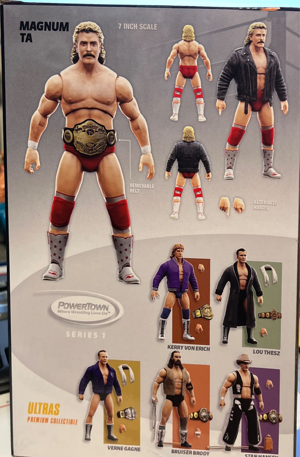 PowerTown - Magnum T.A. - Powertown (WWE) action figure collectible - Main Image 2