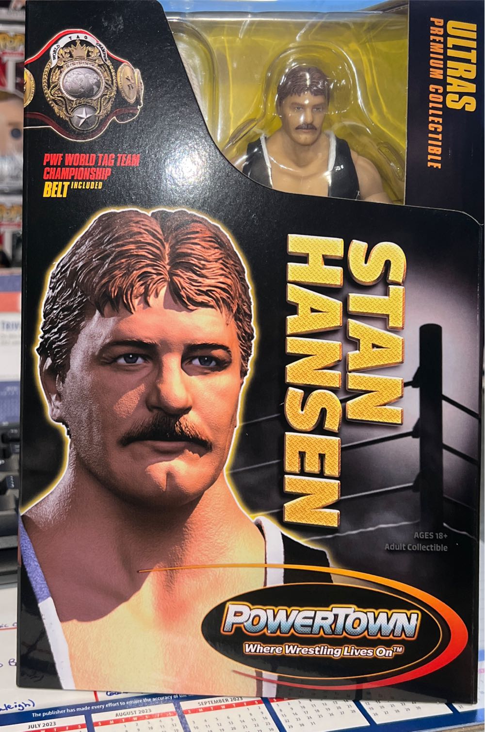 Stan Hansen - Powertown (WWE) action figure collectible - Main Image 1