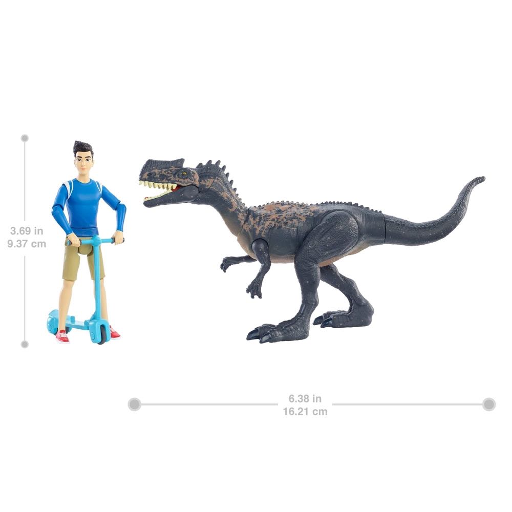 Jurassic World: Scooter - Mattel (Jurassic World: Camp Cretaceous: Dino Escape: Super Colossal) action figure collectible - Main Image 2