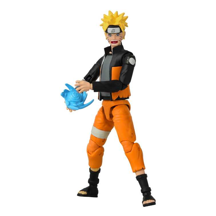 Naruto (Final Battle) - Bandai America (Naruto: Shippuden Anime Heroes) action figure collectible [Barcode 045557369644] - Main Image 3