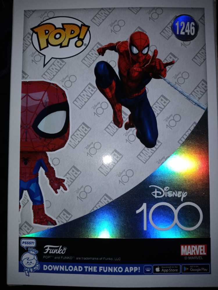 1246 Spider-Man (Facet) - Marvel: Spider-Man  - Funko (Funko Pop!) action figure collectible [Barcode 889698704830] - Main Image 2