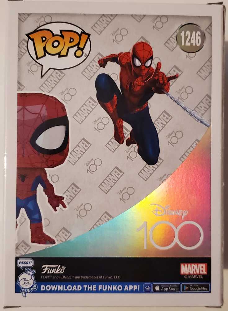 1246 Spider-Man (Facet) - Marvel: Spider-Man  - Funko (Funko Pop!) action figure collectible [Barcode 889698704830] - Main Image 4