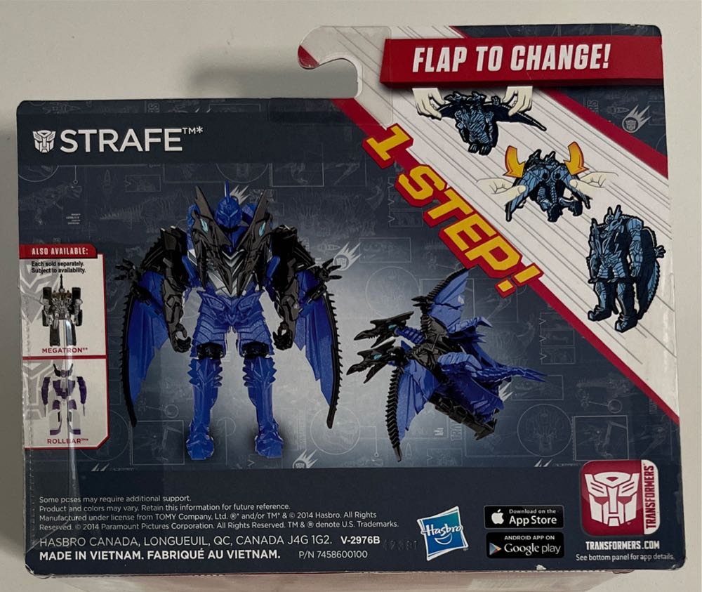 Strafe - Hasbro (Transformers: Age Of Extinction) action figure collectible [Barcode 630509252008] - Main Image 2