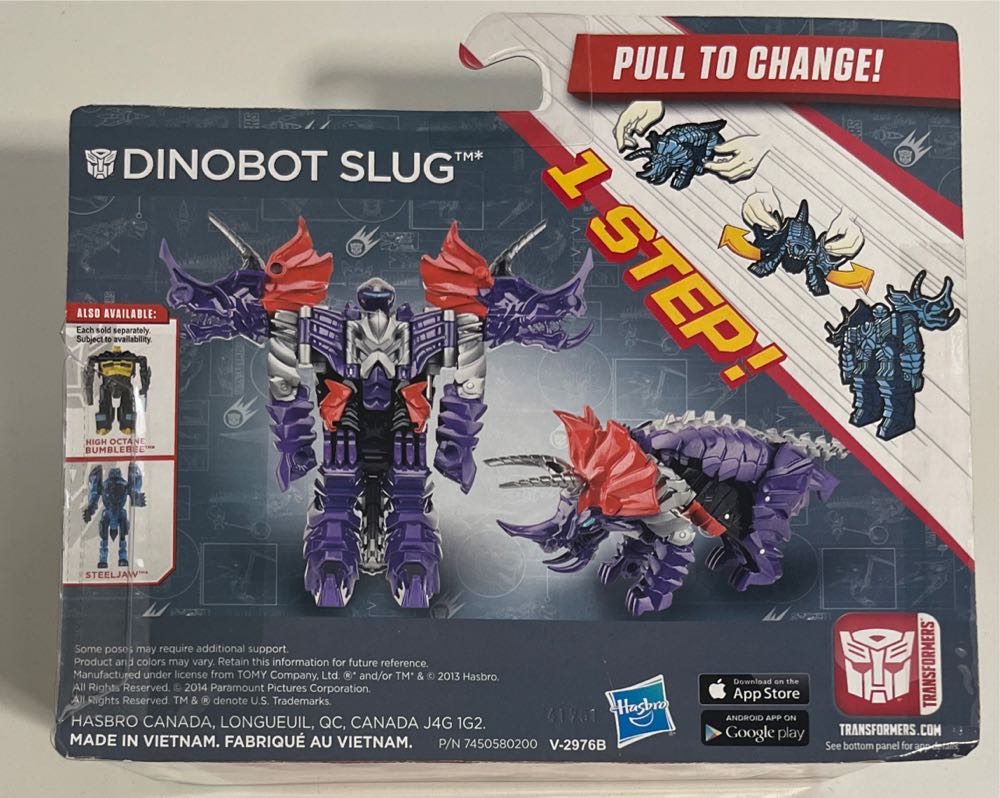 Slug - Hasbro (Transformers: Age Of Extinction) action figure collectible [Barcode 653569968252] - Main Image 2