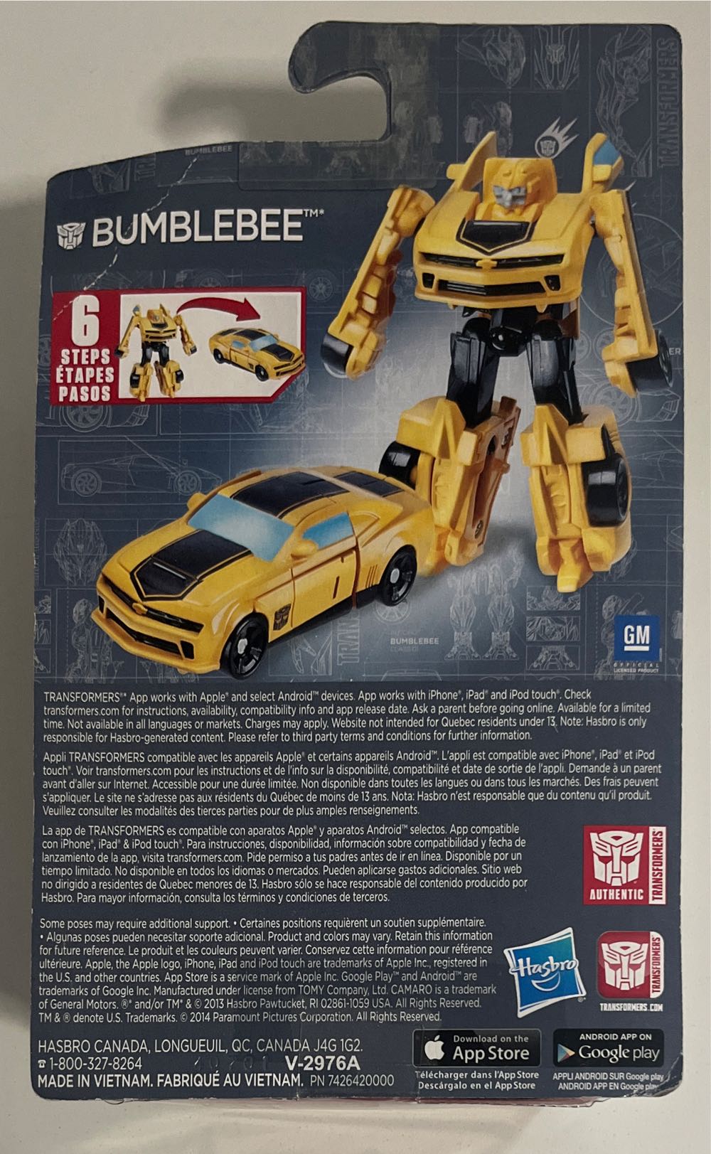 Bumblebee - Hasbro (Transformers: Age Of Extinction) action figure collectible [Barcode 653569983378] - Main Image 2
