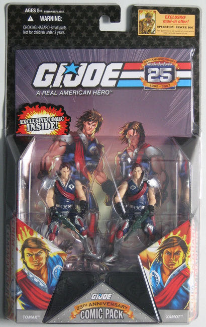 G.I. Joe: Tomax (v6) - Hasbro (G.I. Joe 25th Anniversary) action figure collectible - Main Image 2