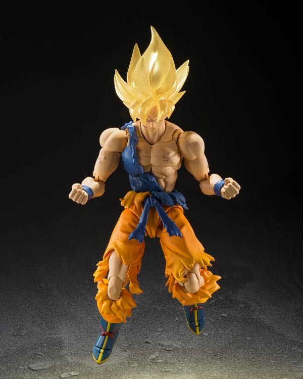 SON GOKU SUPER SAIYAN (Tamashii 15th Anniversary Exclusive) - Tamashii Nations - Bandai Spirits (Dragon Ball Z) action figure collectible [Barcode 4573102641847] - Main Image 4