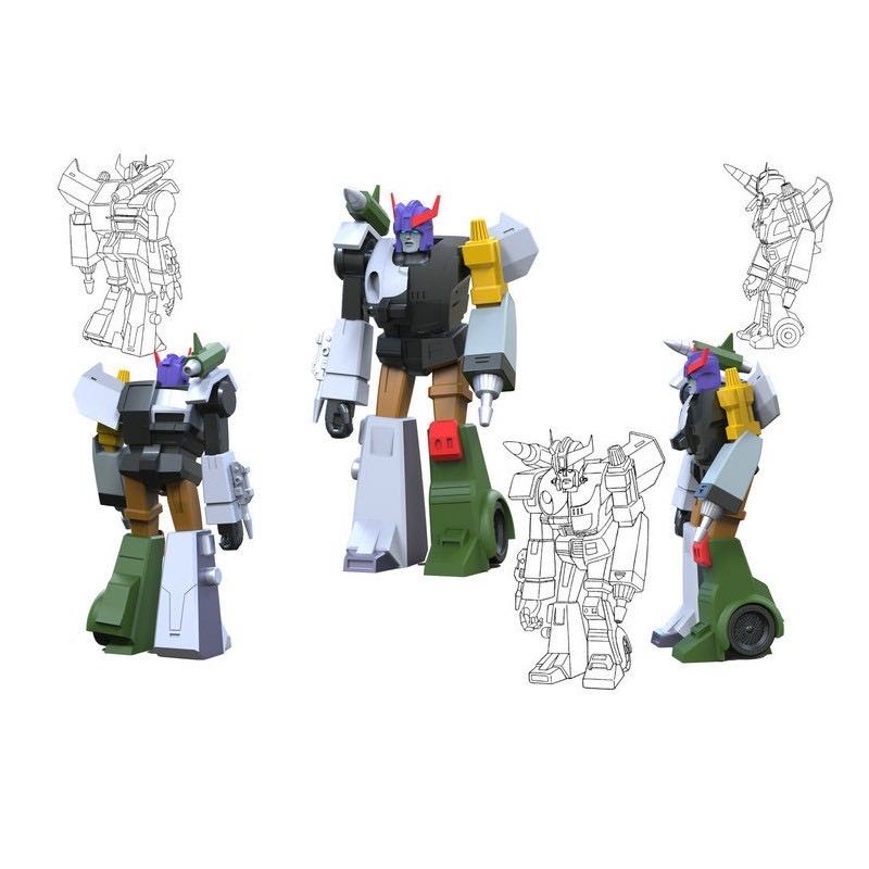 X-Frank - Blue Lobster (Transformers 3rd Party) action figure collectible - Main Image 3