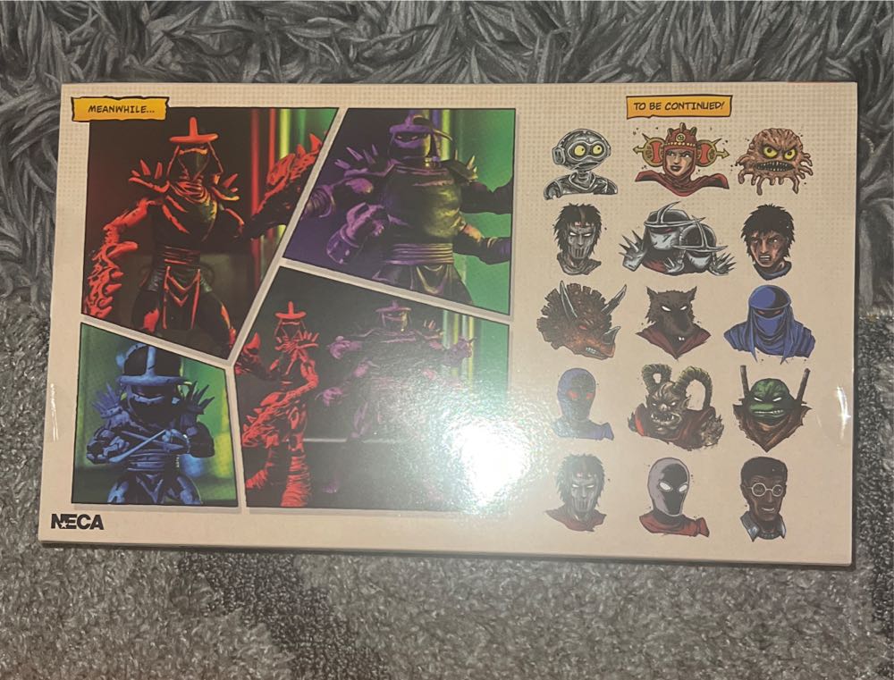 Shredder Clones (Colored) - Neca/Reel Toys (Teenage Mutant Ninja Turtles) action figure collectible [Barcode 634482543832] - Main Image 2