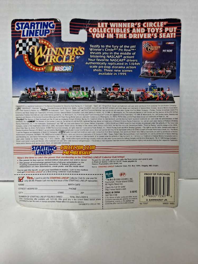 Dale Earnhardt Jr. - Winner’s Circle (NASCAR) action figure collectible [Barcode 076930723074] - Main Image 2
