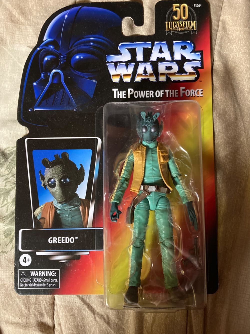 Star Wars Black Series Lucasfilm 50th Greedo  action figure collectible [Barcode 461016515191] - Main Image 2