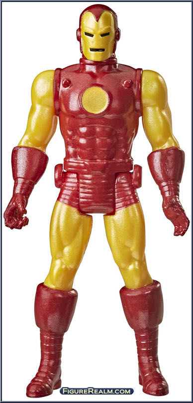 Iron Man [1st Edition - Variant] - Hasbro (Marvel Legends - Retro) action figure collectible - Main Image 2