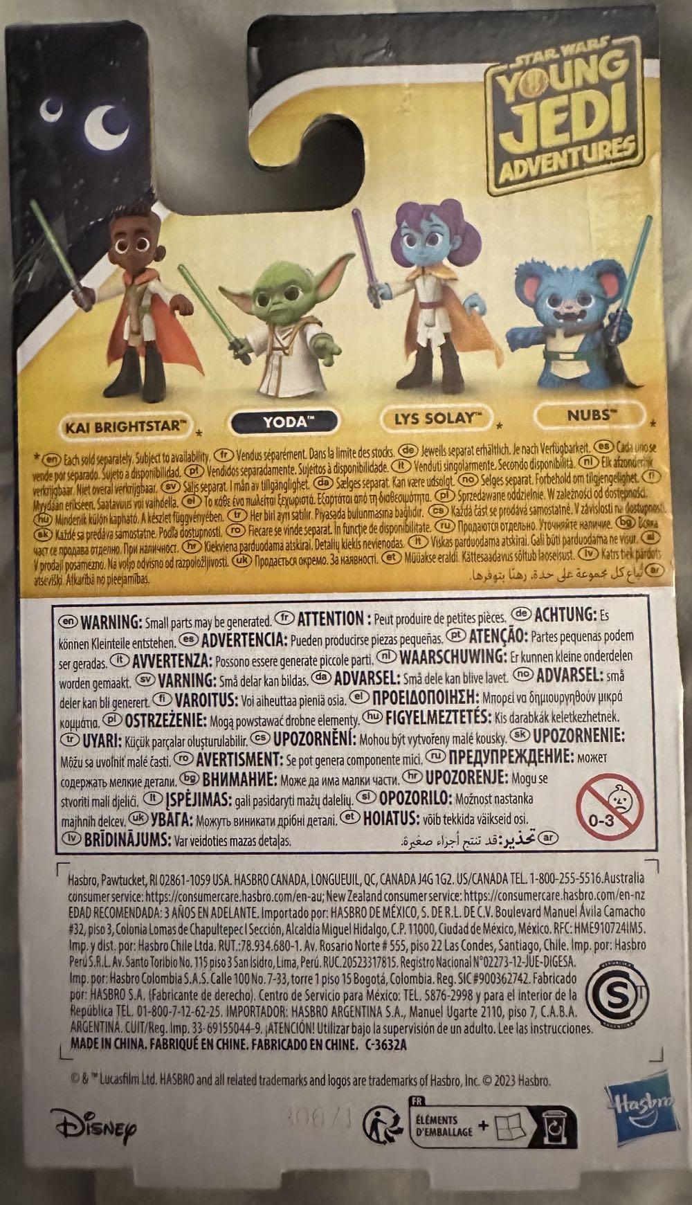 Yoda - Hasbro (Young Jedi Adventures 5” 2023- Now) action figure collectible [Barcode 5010996110619] - Main Image 2